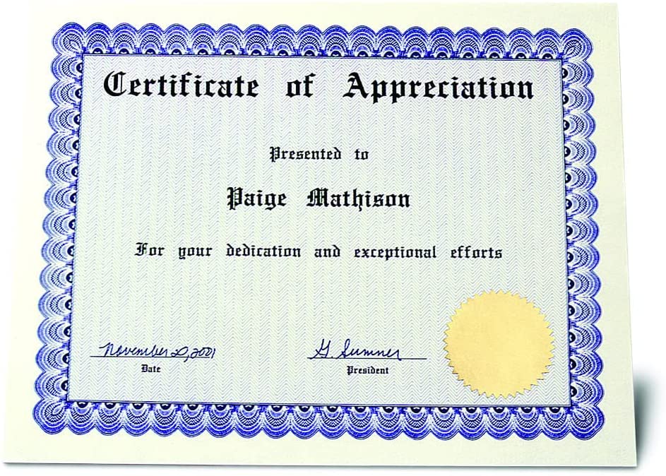 Printable Gold Seals