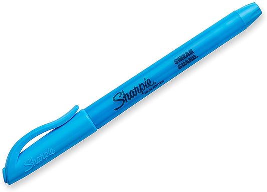 Sharpie Accent Pocket Highlighters, Blue, Each
