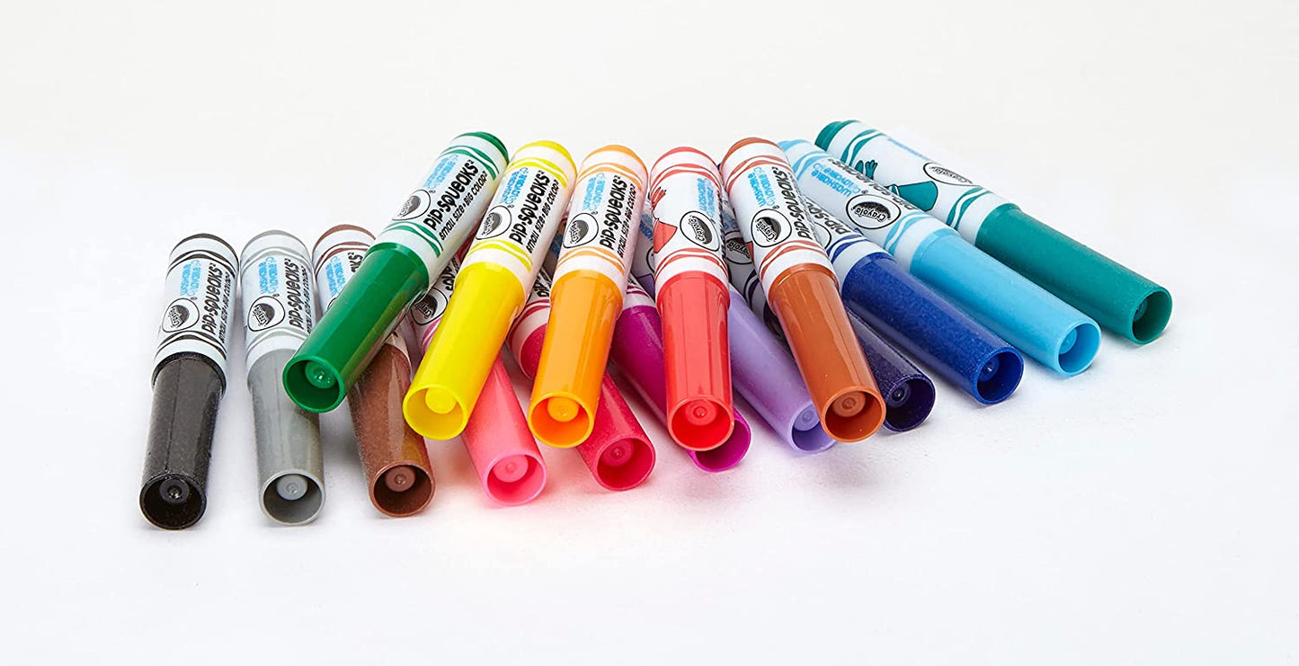 Crayola Pip-Squeaks Washable Markers 16 Color Pack