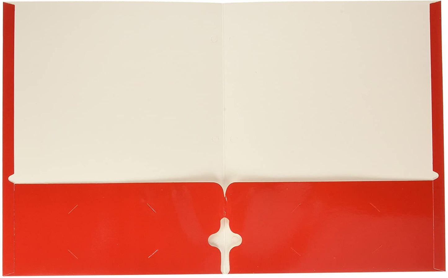 2 Pocket Paper Folder High Gloss Laminated Color May Vary Each