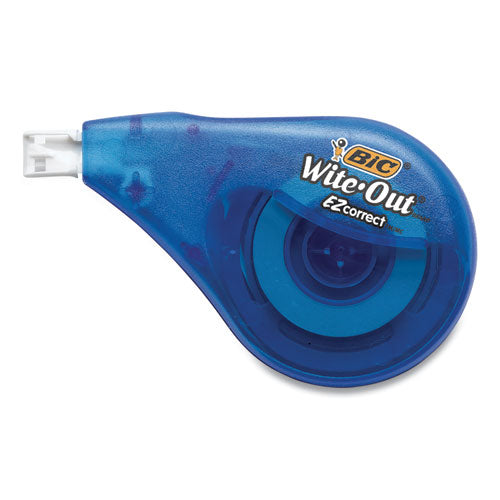 BIC Wite-Out Brand EZ Correct Correction Tape, 3/16" x 471-3/16", White, Pack Of 10 Cartridges