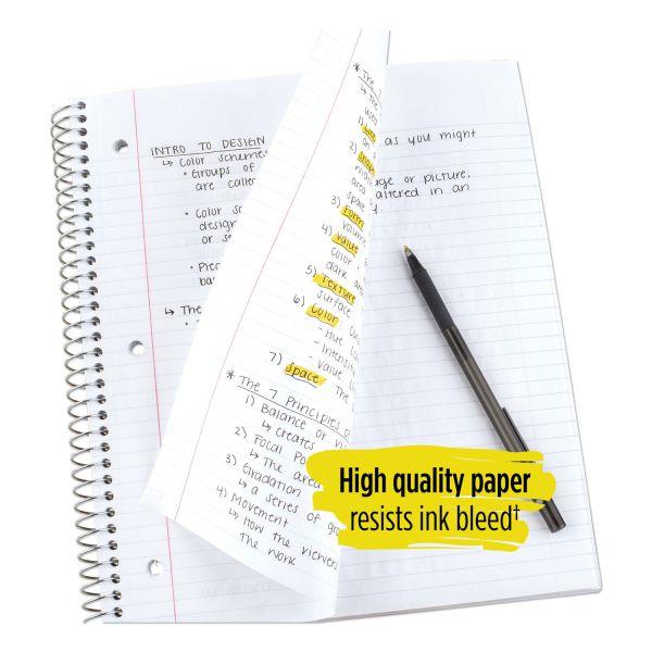 Five Star Notebook, 8 1/2" X 11", 1 Subjects, College Ruled, 100 Sheets, Color may vary