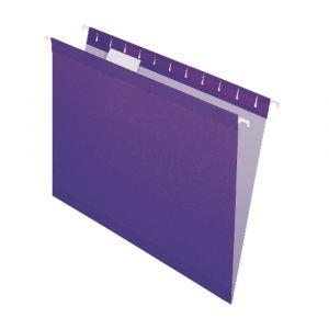Hanging File Folders, Purple 25 Pack