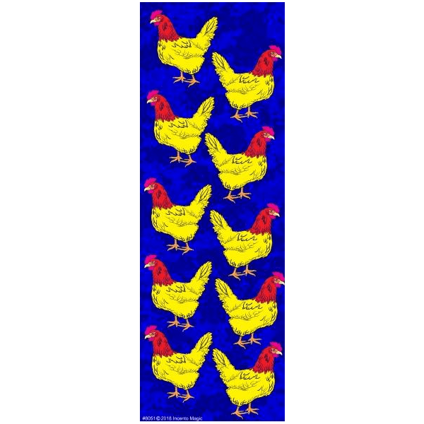 Chicken Kapparos Die-cut Stickers 6-Sheet pack