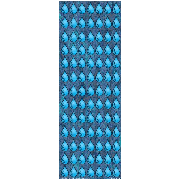 Rain Drop Die-cut Stickers (Small) 6-Sheet pack