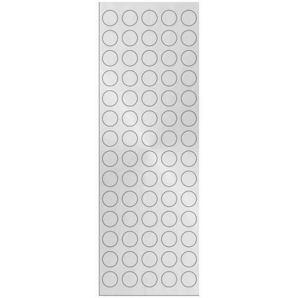 Silver Dots (Small) 6-Sheet pack