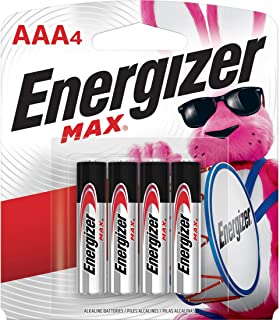Energizer MAX AAA Batteries 4 Pack