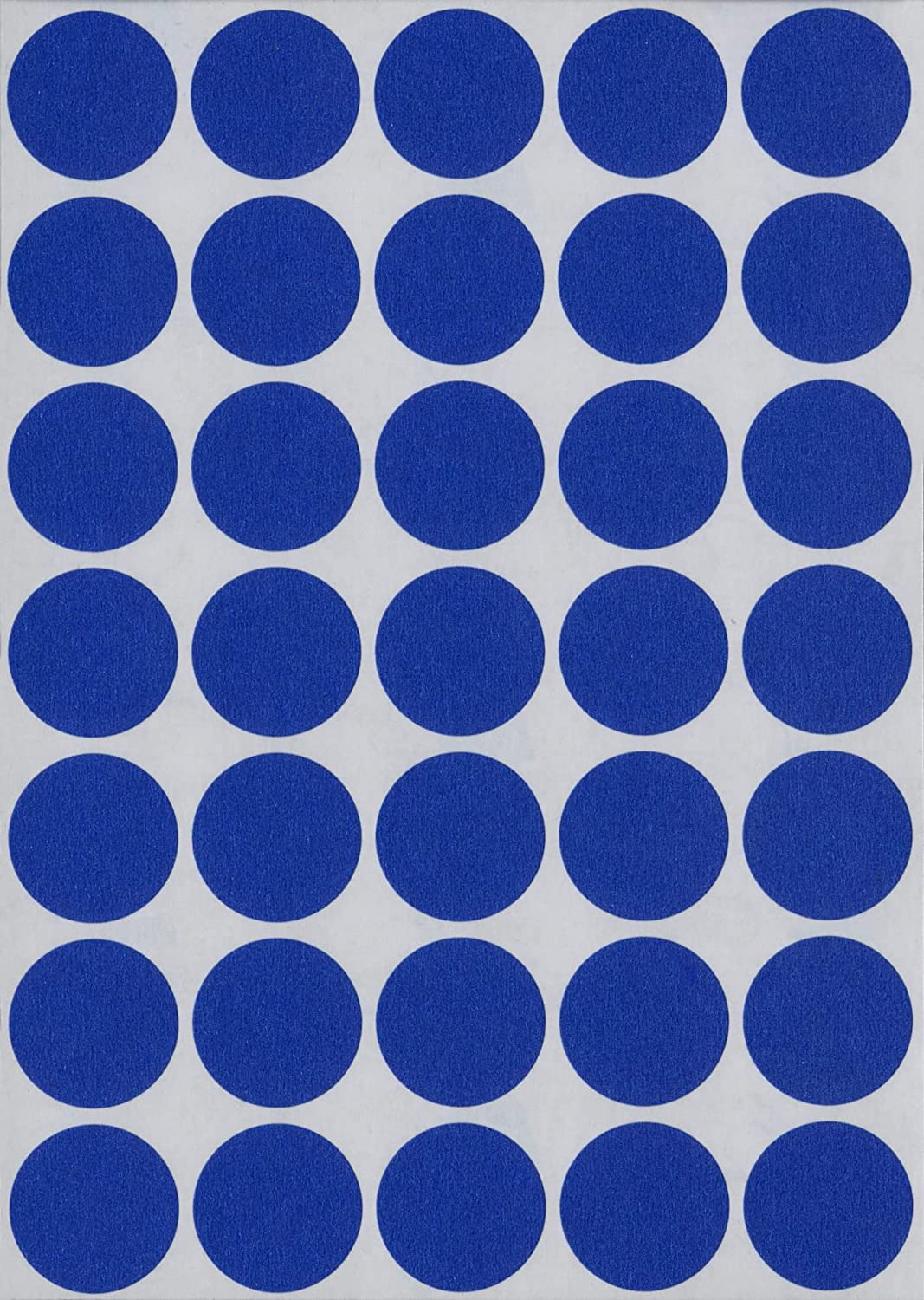 3/4" Dia. Color Coding Labels, Dark Blue, 1000/Bx