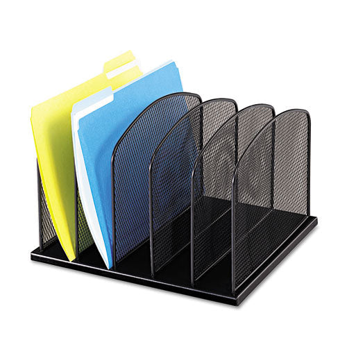 Mesh Desk Organizer With Upright Sections