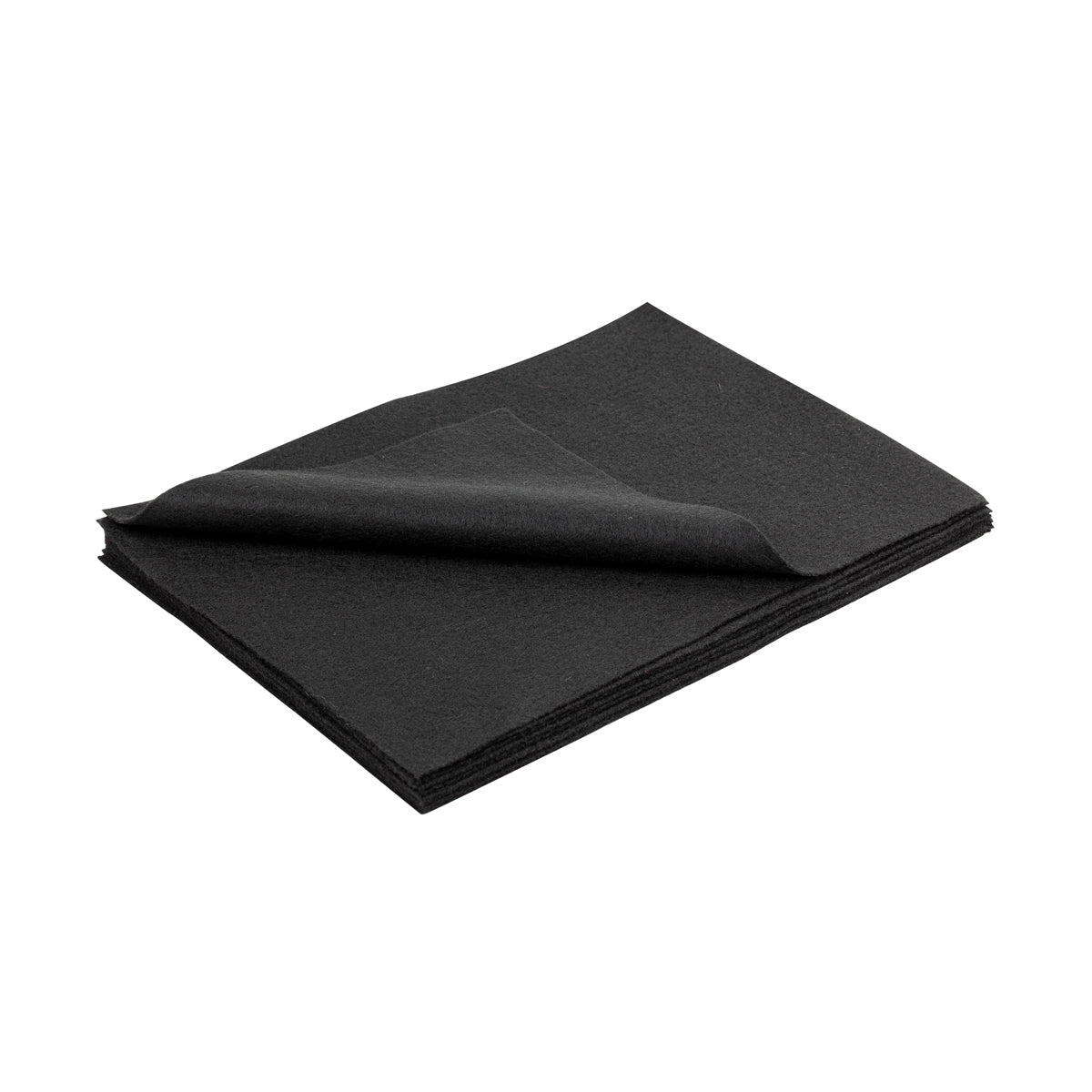 Black Felt Sheets 9" x 12"