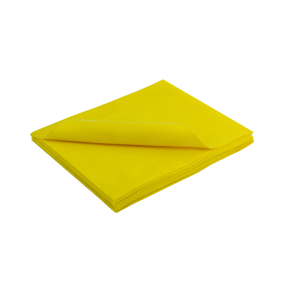 Yellow Felt Sheets 9 x 12