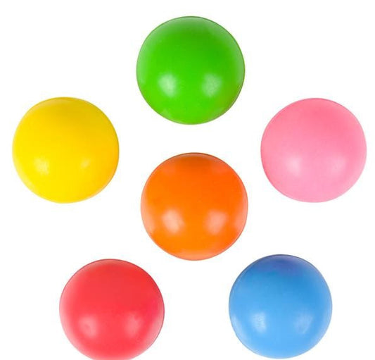 27mm 1" Solid Color Hi-Bounce Ball 12 Pcs