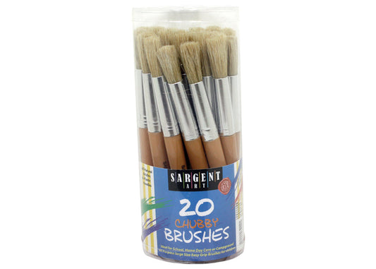 Chubby Brush Canister 20 pack