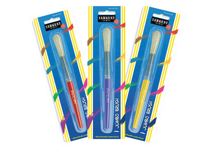 Jumbo Chubby Brushes Each