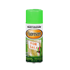 Rust-Oleum Spray Paint 11 oz Fluorescent Green