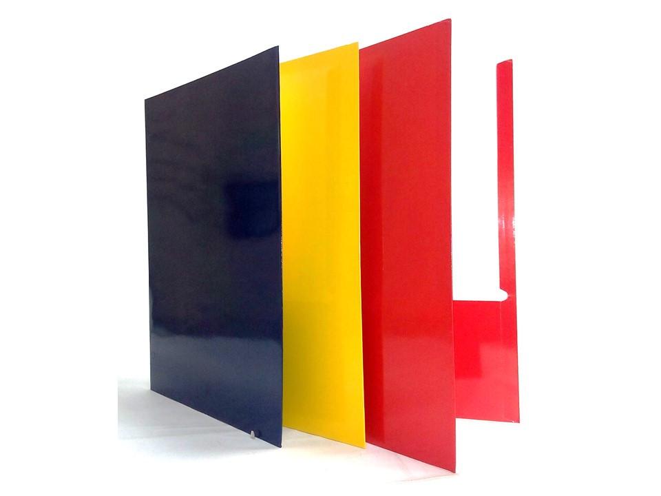 2 Pocket Paper Folder High Gloss Laminated 100/Box