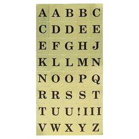 Black/Gold Letters, 378 Labels