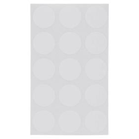 Multi Purpose Labels, White, 3/4" Dia, 510 Labels
