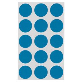Color Code Label, Light Blue, 3/4" Dia, 375 Labels