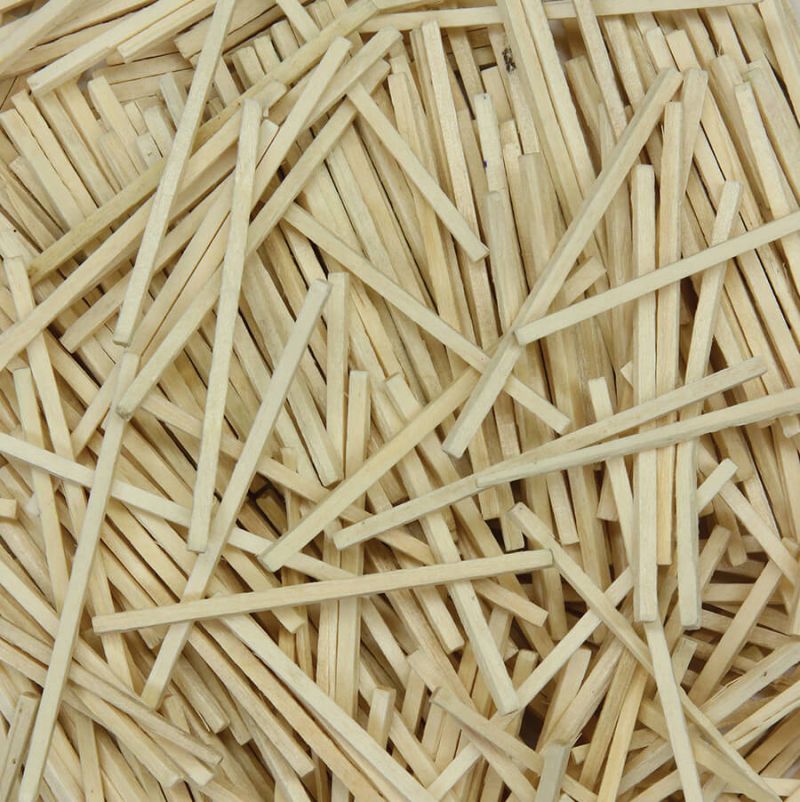 Mini Craft Sticks, 2-9/16 Natural 500 Pcs