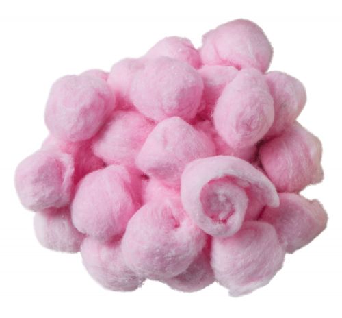 Pink Craft Fluffs 100 Pcs