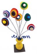 Sparkle Pipe Cleaner (Chenille Stems) 12" X 6 100 Pieces Assorted Colors