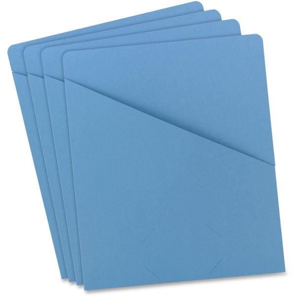 Slash Jackets, Letter Size, Blue 25/Pack