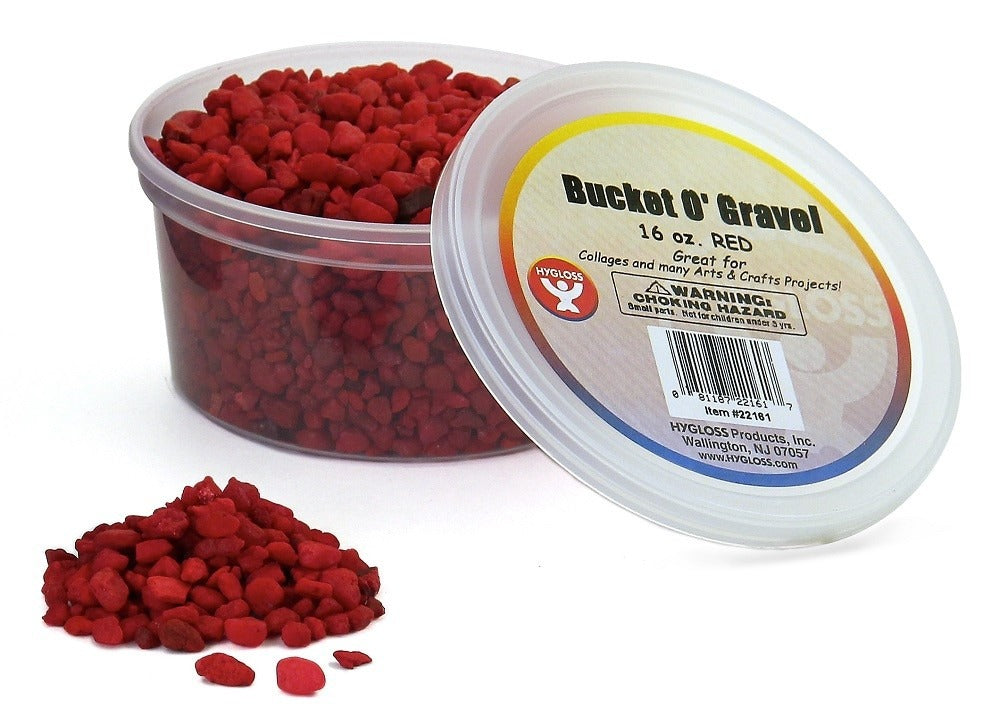 Gravel Red, 1 lb Bucket