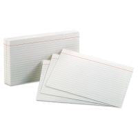 Mead 4" x 6" Ruled Index Cards White  50/ Pack