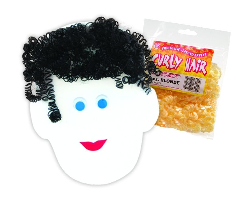 Curly Hair, 2oz Black