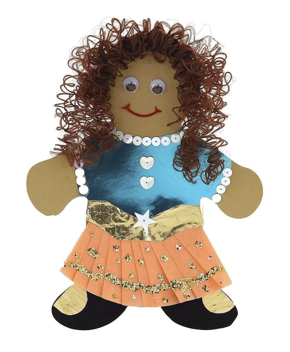 Curly Hair, 4oz Brown