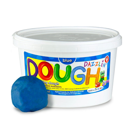 Dazzlin' Dough 3 lbs. Blue, Non-Scented