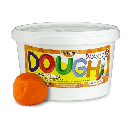 Dazzlin' Dough 3 lbs. Orange, Non-Scented