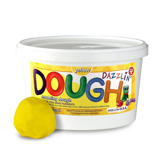 Dazzlin' Dough 3 lbs. Yellow, Non-Scented
