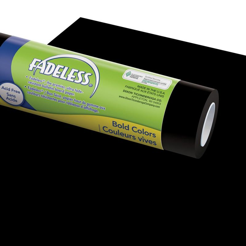Fadeless Paper Roll 48" x 12' Black