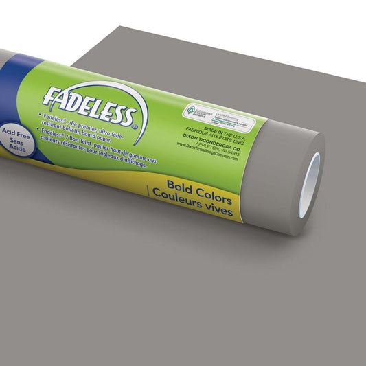 Fadeless Paper Roll 48" x 12' Pewter