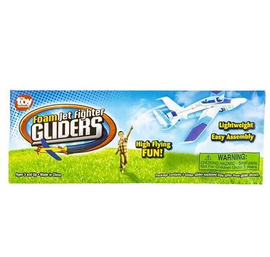 8" Jet Fighter Glider 12 Pcs