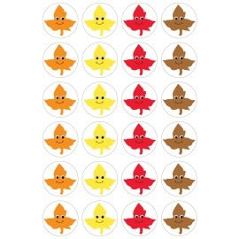 Happy Leaves Stickers