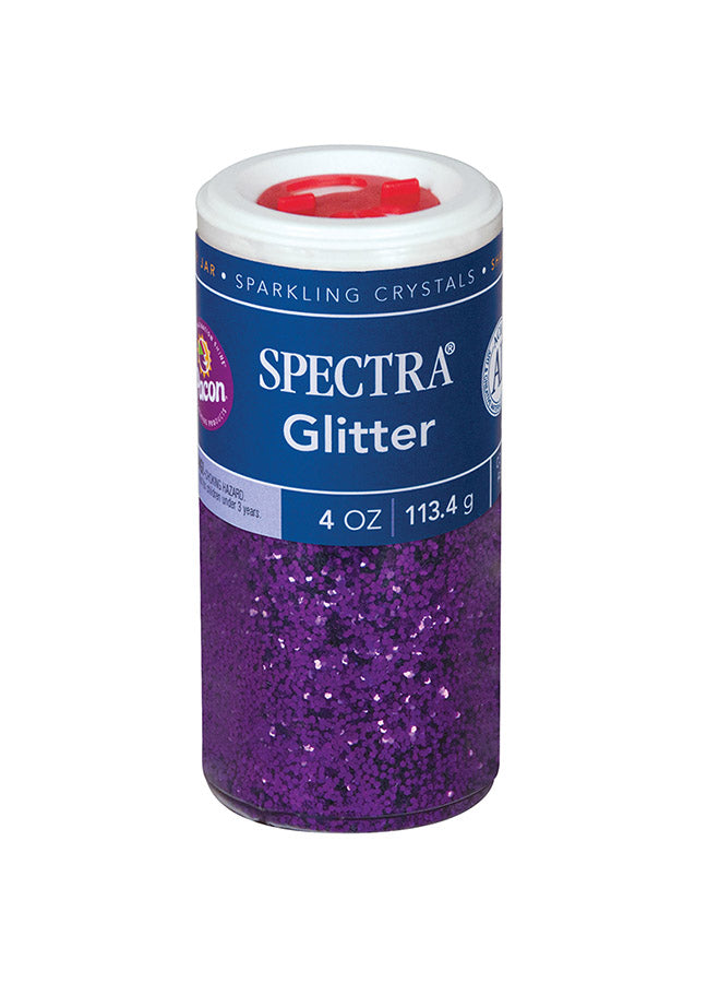 1lb Glitter Shaker Can Purple