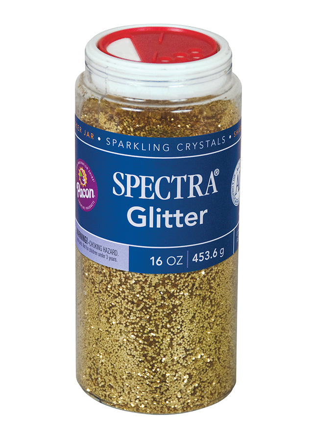1lb Glitter Shaker Can Gold
