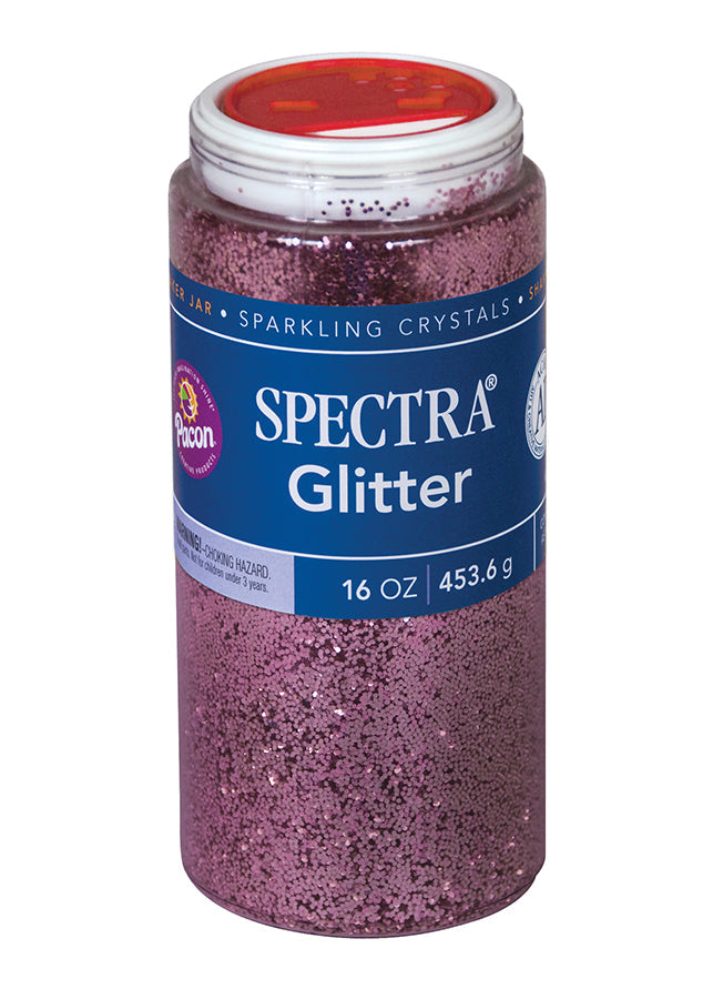 1lb Glitter Shaker Can Pink