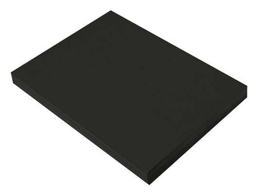 Construction Paper 9" X 12" Black 100 Sheets