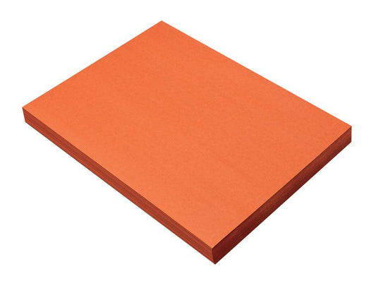 Construction Paper 9" X 12" Orange 100 Sheets