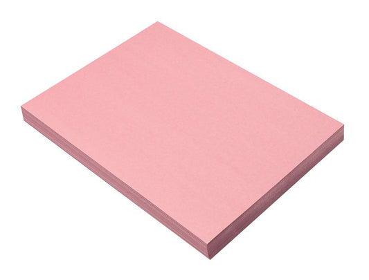 Construction Paper 9" X 12" Pink 100 Sheets