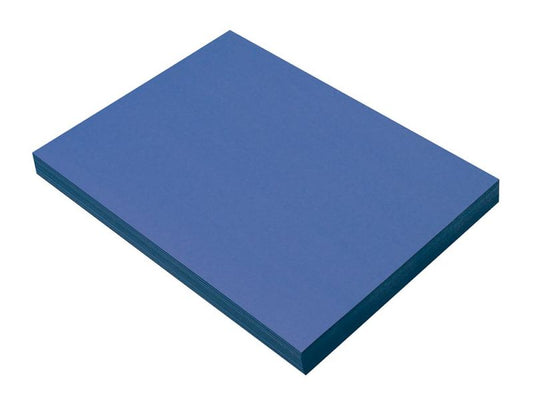 Construction Paper 9" X 12" Blue 100 Sheets