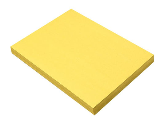 Construction Paper 9" X 12" Yellow 100 Sheets