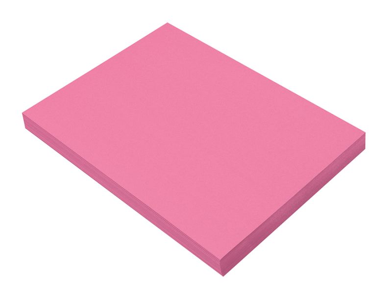 Construction Paper 9" X 12" Magenta 100 Sheets