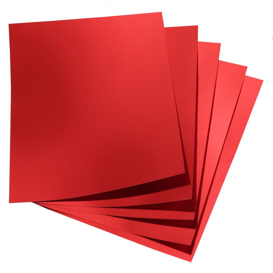 Metallic Foil Board 1 Sheet 20" x 26" Red