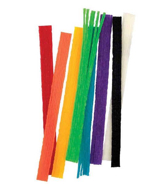 Wax Works Sticks, Assorted Bright Hues, 8", 48 Pieces