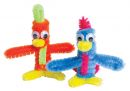 Pipe Cleaner (Chenille Stems) 12" X 6 100 Pieces Hot Assorted Colors